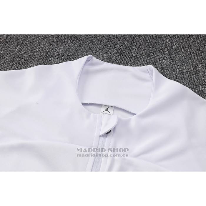 Chandal de Chaqueta del Paris Saint-Germain Jordan Nino 2023-2024 Blanco